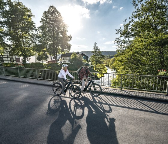 RurUfer-Radweg in Blens, © Dennis Stratmann | Grünmetropole e.V.