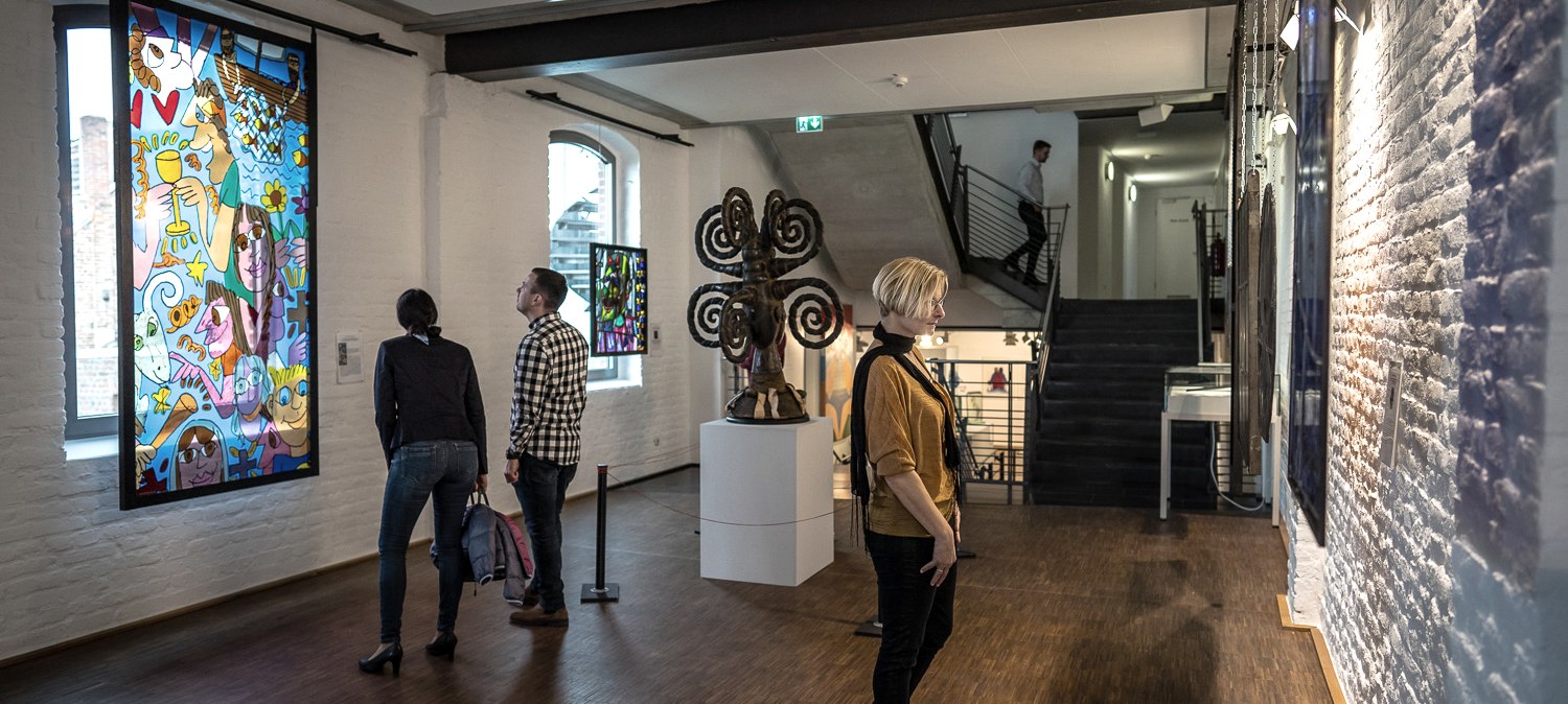 Deutsches Glasmalerei-Museum Linnich, © Dennis Stratmann | Kreis Düren