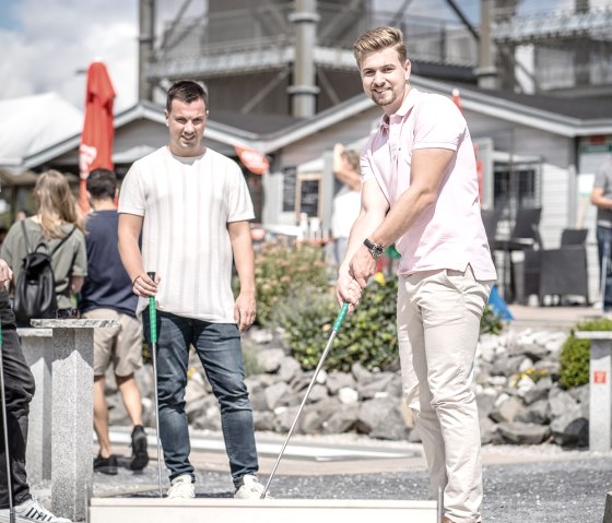 Minigolf am Indemann, © Dennis Stratmann | Kreis Düren