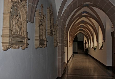 Blick in die Abtei Mariawald