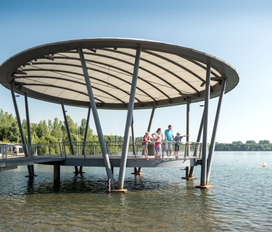 Seebühne Blausteinsee, © Dominik Ketz | StädteRegion Aachen