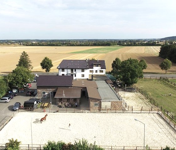 Stammhaus von oben, © Rotes Einhorn