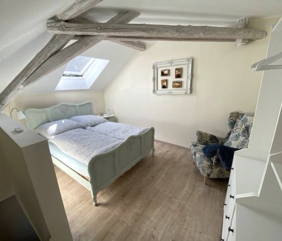 Schlafzimmer, © Ferienwohnung Eifelauszeit