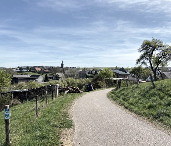 Blick auf Floisdorf