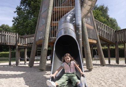 Spielplatz im Brückenkopf-Park Jülich, © Tobias Vollmer | Eifel Tourismus GmbH