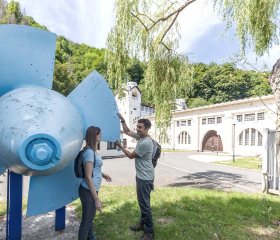 Indrukwekkende technologie in de jugendstil-centrale, © Eifel-Tourismus GmbH, AR, shapefruit AG