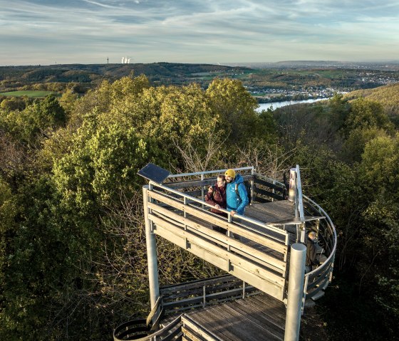 Plate-forme d'observation au sommet de la tour, © Eifel Tourismus GmbH, Dominik Ketz