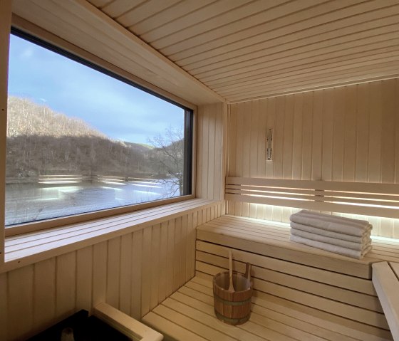 Saune mit Seeblick, © Rureifel-Tourismus e.V.