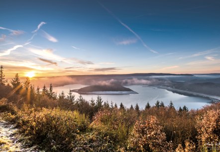 Rurseeblick bei Sonnenuntergang, © Andy Holz