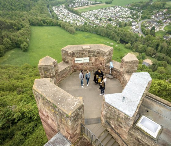 Ausblick von der Burg, © Eifel Tourismus GmbH, Dominik Ketz