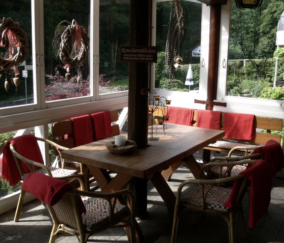 Gemütliche Sitzecke, © Restaurant Talschenke