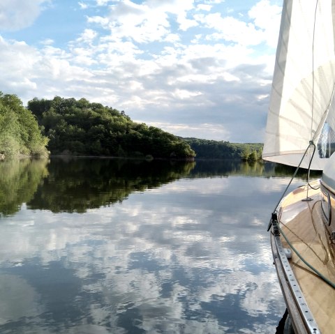 Naviguer sur le lac de la Roer, © RurseeZeit - Mario Rothe